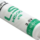 Saft LS-14500-BA AA 2450mAh 3.6V Lithium Thionyl Chloride (LiSOCI2) Button Top Battery - Bulk