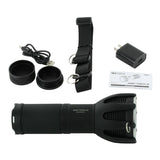 Nextorch Saint Torch 30 USB-C Rechargeable LED Searchlight - 8000 Lumens - 3 x CREE XHP50.2-K4 - Uses Built-In Li-ion Battery Pack