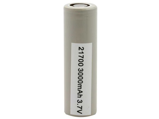 Samsung 30T INR 21700 3000mAh 3.7V Unprotected High-Drain 35A Lithium Ion (Li-ion) Flat Top Battery
