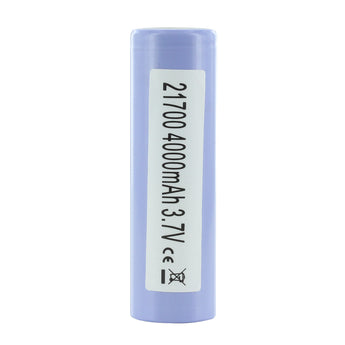Samsung 40T INR 21700 4000mAh 3.7V Unprotected High-Drain 35A Lithium Ion (Li-ion) Flat Top Battery
