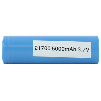 Samsung 50E INR 21700 5000mAh 3.7V High-Drain 10A Lithium Ion (Li-ion) Unprotected Flat Top Battery
