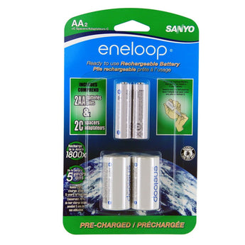 Sanyo Eneloop Rechargeable AA 1.2V 2000mAh NiMh Batteries