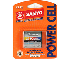 Sanyo CRP2 Sanyo CRP2 6V Photo Lithium Battery GES-LCCRP2