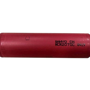 Sanyo NCR 2070C 20700 3500mAh 3.6V Unprotected High-Drain 30A Lithium Ion (Li-ion) Flat Top Battery - Boxed