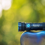 Olight Seeker 4 Mini Rechargeable LED Flashlight - Black, OD Green, Blue, Red, or Limited Edition Titanium