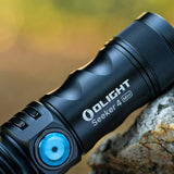 Olight Seeker 4 Mini Rechargeable LED Flashlight - Black, OD Green, Blue, Red, or Limited Edition Titanium