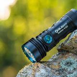 Olight Seeker 4 Mini Rechargeable LED Flashlight - Black, OD Green, Blue, Red, or Limited Edition Titanium