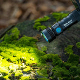 Olight Seeker 4 Mini Rechargeable LED Flashlight - Black, OD Green, Blue, Red, or Limited Edition Titanium