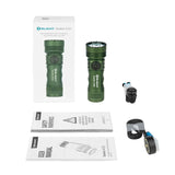 Olight Seeker 4 Mini Rechargeable LED Flashlight - Black, OD Green, Blue, Red, or Limited Edition Titanium