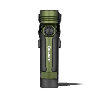 Olight Seeker 4 Pro Rechargeable LED Flashlight - 4600 Lumens - Cool White or Neutral White - Includes 1 x 21700 - Multiple Color Options
