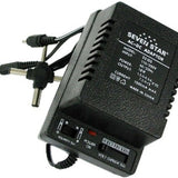 Seven Star SS105  100-240V AC input, 1.5-12V  1000 mAh DC output
