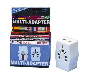 Fused Universal Plug Adaptor - converts all to US  SS407