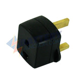 UK Plug Adapter Type G SS405 (no ground) Adapts US and EU plugs to UK
