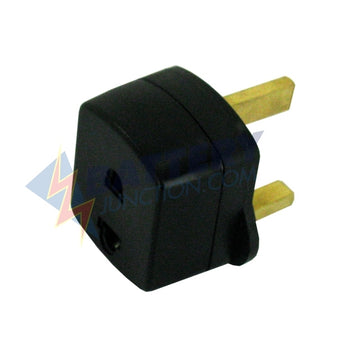 UK Plug Adapter Type G SS405 (no ground) Adapts US and EU plugs to UK