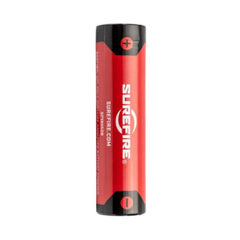 SureFire SF18650B 18650 3500mAh 3.6V Protected Lithium Ion (Li-ion) Button Top Battery with Micro USB Charging Port