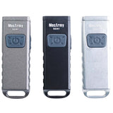 MecArmy SGN1 Rechargeable Keychain Flashlight - CREE XP-G2 S5 - 530 Lumens - Includes Built-In 230mAh Li-ion Battery Pack - Black, Stonewashed, or Gray