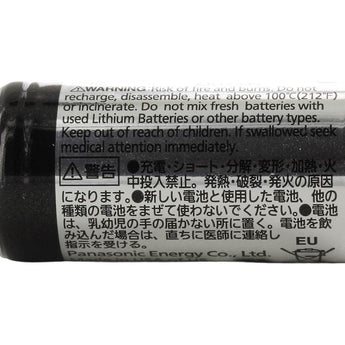 Panasonic CR123A 1550mAh 3V Lithium (LiMnO2) Button Top Photo Battery - Box of 12