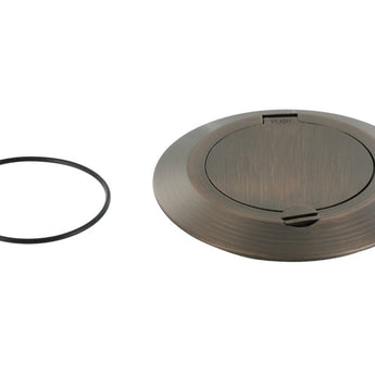 Sillites - Floor Ring - For Use With Sillites SCR Receptacle Outlet - Antique Bronze or Brushed Nickel Finish