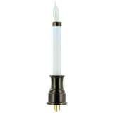 Sillites Electric Window Candle - 7.5in or 9in - Antique Bronze, Brushed Nickel, Matte Black or Polished Brass