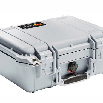 Pelican 1400 Small Watertight Case with Foam - Black, Orange, Yellow, Tan, Green, or Silver