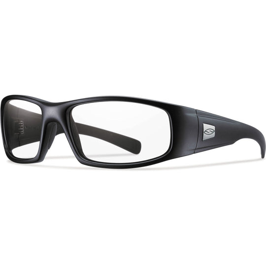 Smith Optics - HIDEOUT Tactical Sunglasses with Black Frames with Clear Lenses