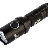Smith and Wesson Duty Series CS RXP Rechargeable LED Flashlight - 1045 Lumens - 1 x18650