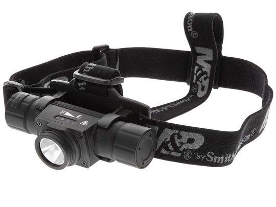 Smith and Wesson M&P Night Terror Headlamp - 2000 Lumens - Includes USB Rechargeable LI-ion Battery