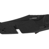 SOG Trident AT-XR Mk3 Folding Knife - 3.7 Inch Blade, Clip Point, Straight Edge - Peg Box - Black and Red, Blackout, or OD Green