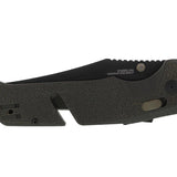 SOG Trident AT-XR Mk3 Folding Knife - 3.7 Inch Blade, Clip Point, Straight Edge - Peg Box - Black and Red, Blackout, or OD Green