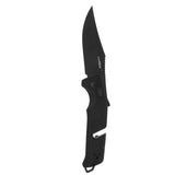 SOG Trident AT-XR Mk3 Folding Knife - 3.7 Inch Blade, Clip Point, Straight Edge - Peg Box - Black and Red, Blackout, or OD Green