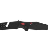 SOG Trident AT-XR Mk3 Folding Knife - 3.7 Inch Blade, Clip Point, Straight Edge - Peg Box - Black and Red, Blackout, or OD Green