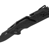 SOG Trident AT-XR Mk3 Folding Knife - 3.7 Inch Blade, Clip Point, Straight Edge - Peg Box - Black and Red, Blackout, or OD Green