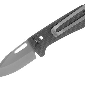 SOG Ultra XR Folding Knife - 2.8 Inch Blade, Clip Point, Straight Edge - Presentation Box - Carbon and Gold or Carbon and Graphite