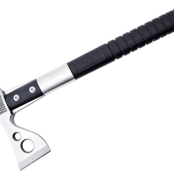 SOG FastHawk Axe - 2-inch Straight Edge - Black Handle - Nylon Sheath - Clam Pack - Black or Polished Finish