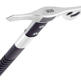 SOG FastHawk Axe - 2-inch Straight Edge - Black Handle - Nylon Sheath - Clam Pack - Black or Polished Finish