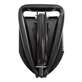 SOG Entrenching Tool / Shovel - Black Powder Coated Finish - Black Folding Handle - Nylon Sheath - Boxed (F08-N)