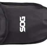 SOG Entrenching Tool / Shovel - Black Powder Coated Finish - Black Folding Handle - Nylon Sheath - Boxed (F08-N)