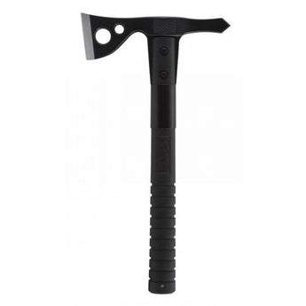 SOG FastHawk Axe - 2-inch Straight Edge - Black Handle - Nylon Sheath - Clam Pack - Black or Polished Finish