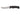 SOG Fixed Blade Field Knife - 4 Inch Straight Edge - Clip Point - Blister - Satin - Black