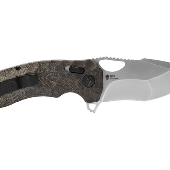 SOG Kiku XR Folding Knife - 3 Inch Blade, Tanto, Straight Edge - Satin or Black Finish