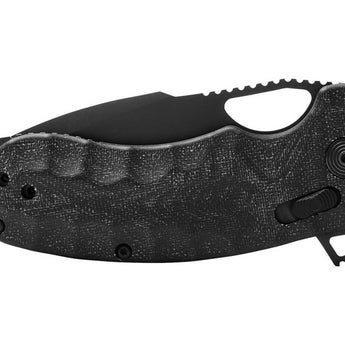 SOG Kiku XR Folding Knife - 3 Inch Blade, Tanto, Straight Edge - Satin or Black Finish