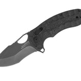 SOG Kiku XR LTE Folding Knife - 3.02 Inch Blade, Tanto, Straight Edge - Orange G10 or Blackout