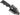 SOG Instinct Fixed Blade Knife - 2.3-inch Straight Edge, Clip Point - Satin Polished - Black G10 Handle - Hard Nylon Sheath - Clam Pack (NB1012-CP)