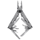 SOG PowerAccess Deluxe Multi-Tool - Stainless Steel - Stone Wash or Black Finish - Hex Bit Kit- 21 Total Tools - Peg Box