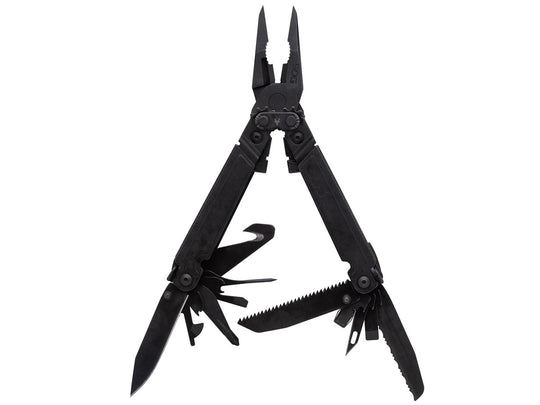 SOG PowerAccess Assist Multi-Tool - Black or Stone Washed - 21 Tools - Peg Box