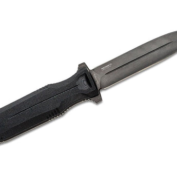SOG Pentagon FX Fixed Blade Knife - 4.77 Inch Blade, Dagger Point, Straight Edge - Includes Sheath - Available in Two Colors