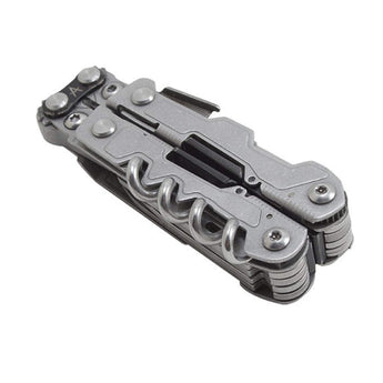 SOG PowerLitre Multi-Tool - Stainless Steel - Stonewash or Black Finish - 17 Total Tools - Blister Pack (PL1001-CP, PL1002-CP)