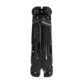 SOG PowerAccess Deluxe Multi-Tool - Stainless Steel - Stone Wash or Black Finish - Hex Bit Kit- 21 Total Tools - Peg Box