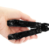 SOG PowerAccess Deluxe Multi-Tool - Stainless Steel - Stone Wash or Black Finish - Hex Bit Kit- 21 Total Tools - Peg Box