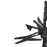 SOG PowerPint Multi-Tool - Stainless Steel - Black or Stonewash Finish - 18 Total Tools - Blister Pack (PP1001-CP)